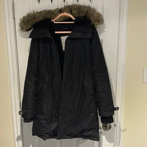 Tna avoriaz parka black size medium